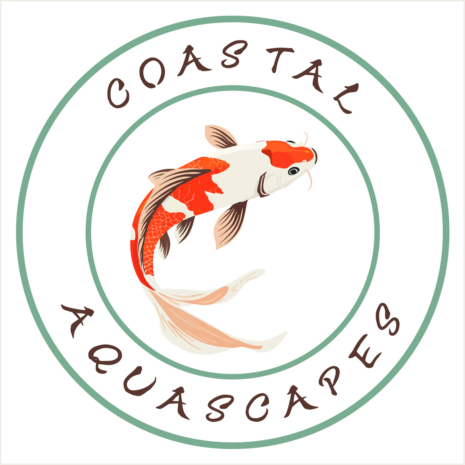 Coastal Aquascapes Logo Coastal Aquascapes Logo